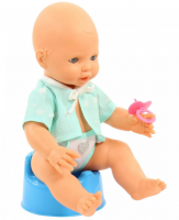 Пупс "Забавный" (35 см) с соской и горшком