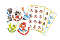 Набор наклеек "Мотивационные наклейки"