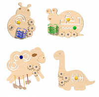 Набор бизибордов “Весёлый зверинец”