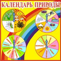 Стенд "Календарь природы" 9