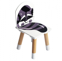 Стул детский деревянный ПУШИСТЫЙ ЕНОТ