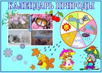 Стенд "Календарь природы" 16