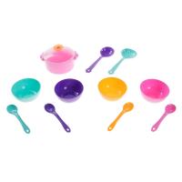 Набор посуды столовый, 12 предметов, цвет в ассортименте