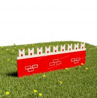 Забор из Экопластика "Кремлевская стена" (Модель3)