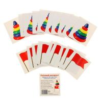 Счетный материал "Пирамидки, флажки"