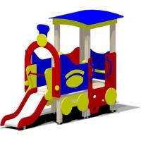 Комплекс детский с горкой "Паровозик"