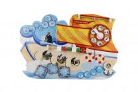 Бизиборд настенный КОРАБЛЬ. Серия ТРАНСПОРТ