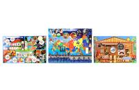 Комплект настенных бизибордов (дидактических панелей) МОЯ РОДИНА-РОССИЯ. Серия ПАТРИОТИЧЕСКОЕ ВОСПИТАНИЕ