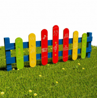 Забор из Экопластика "Музыка"