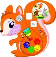 Бизиборд "Белка"