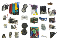 Детский конструктор по образовательной робототехнике "РОБОТРЕК "БАЗОВЫЙ"