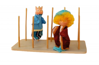 Подставка для перчаточных кукол, ДСП + береза