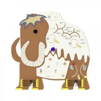 Бизиборд "Мамонтенок"