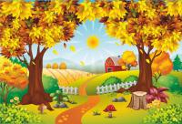 Занавес - задник "Осень"