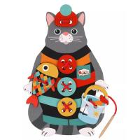 Деревянная Шнуровка Кот